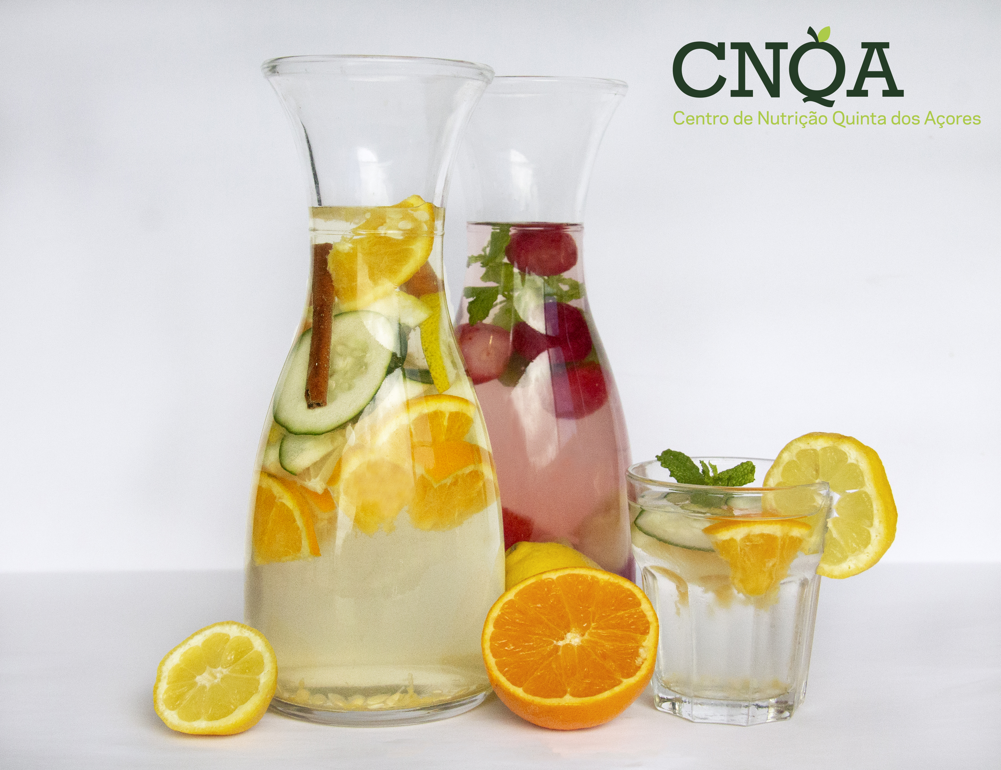 Águas aromatizadas – Uma opção refrescante para o Verão! CNQA Quinta dos Açores