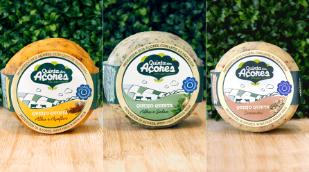 Quinta dos Açores lança 3 novos queijos com sabores
