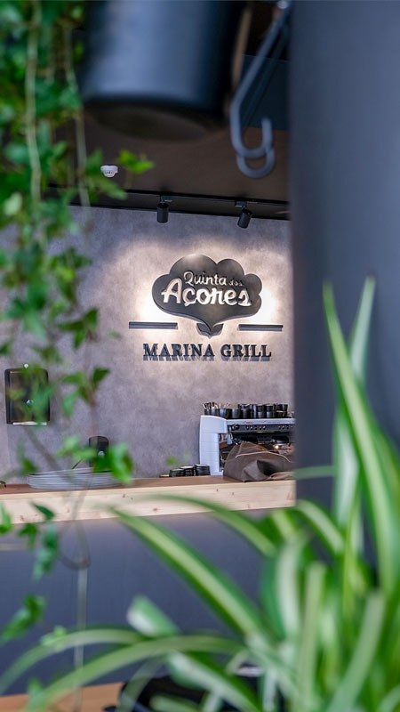 restaurante marina grill da quinta dos acores