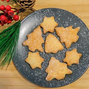 Biscoitos de requeijão e limão